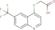 {[6-(Trifluoromethyl)quinolin-4-yl]thio}acetic acid
