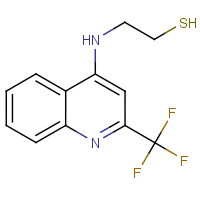2-{[2-(Trifluoromethyl)quinolin-4-yl]amino}ethanethiol
