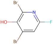 2,4-Dibromo-6-fluoropyridin-3-ol
