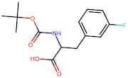 2-((tert-Butoxycarbonyl)amino)-3-(3-fluorophenyl)propanoic acid