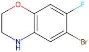 6-Bromo-7-fluoro-3,4-dihydro-2H-1,4-benzoxazine