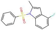 4-Fluoro-2-methyl-1-phenylsulfonyl-1H-indole