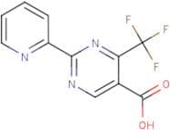 2-(Pyridin-2-yl)-4-(trifluoromethyl)-5-pyrimidinecarboxylic acid