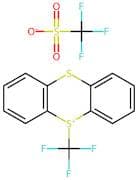 5-(Trifluoromethyl)-5H-thianthren-5-ium trifluoromethanesulfonate