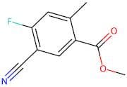 Methyl 5-cyano-4-fluoro-2-methylbenzoate