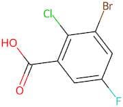 3-Bromo-2-chloro-5-fluorobenzoic acid