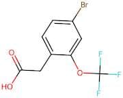 2-(4-Bromo-2-(trifluoromethoxy)phenyl)acetic acid