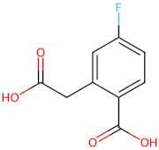 2-(Carboxymethyl)-4-fluorobenzoic acid