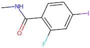 N-METHYL-2-FLUORO-4-IODOBENZAMIDE