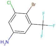 4-Bromo-3-chloro-5-(trifluoromethyl)aniline