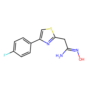 2-[4-(4-Fluorophenyl)-1,3-thiazol-2-yl]-N'hydroxyethanimidamide