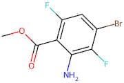 Methyl 2-amino-4-bromo-3,6-difluorobenzoate