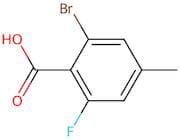 2-Bromo-6-fluoro-4-methylbenzoic acid