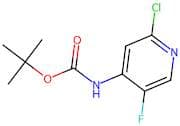 tert-Butyl (2-chloro-5-fluoropyridin-4-yl)carbamate