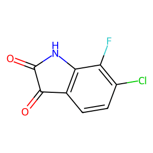 6-Chloro-7-fluoroindoline-2,3-dione