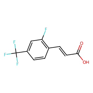 (E)-3-(2-Fluoro-4-(trifluoromethyl)phenyl)acrylic acid