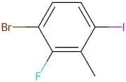 1-Bromo-2-fluoro-4-iodo-3-methylbenzene