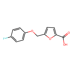 5-(4-Fluorophenoxymethyl)furan-2-carboxylic acid