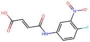 4-[(4-fluoro-3-nitrophenyl)amino]-4-oxobut-2-enoic acid