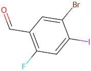 5-Bromo-2-fluoro-4-iodobenzaldehyde