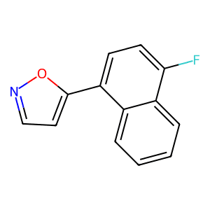 5-(4-Fluoro-1-naphthyl)isoxazole