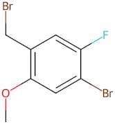 4-bromo-5-fluoro-2-methoxybenzyl bromide