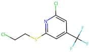 2-Chloro-6-(2'-chloroethylsulfanyl)-4-(trifluoromethyl)pyridine