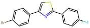 4-(4-Bromo-phenyl)-2-(4-fluoro-phenyl)-thiazole