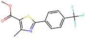 4-Methyl-2-(4-trifluoromethyl-phenyl)-thiazole-5-carboxylic acid methyl ester