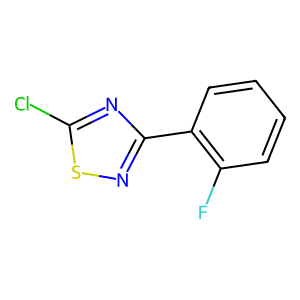 5-Chloro-3-(2-fluoro-phenyl)-[1,2,4]thiadiazole