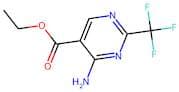 4-Amino-2-trifluoromethyl-pyrimidine-5-carboxylic acid ethyl ester