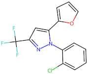 1-(2-Chloro-phenyl)-5-furan-2-yl-3-trifluoromethyl-1H-pyrazole