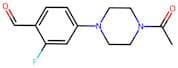4-(4-Acetyl-piperazin-1-yl)-2-fluoro-benzaldehyde