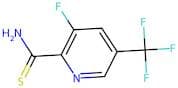 3-Fluoro-5-trifluoromethyl-pyridine-2-carbothioic acid amide