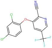 3-(2,4-Dichloro-phenoxy)-5-trifluoromethyl-pyridine-2-carbonitrile