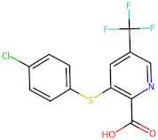 3-(4-Chloro-phenylsulfanyl)-5-trifluoromethyl-pyridine-2-carboxylic acid