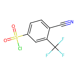 4-Cyano-3-trifluoromethyl-benzenesulfonyl chloride