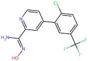 4-(2-Chloro-5-trifluoromethyl-phenyl)-N-hydroxy-pyridine-2-carboxamidine