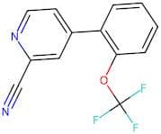 4-(2-Trifluoromethoxy-phenyl)-pyridine-2-carbonitrile