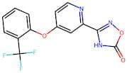 3-[4-(2-Trifluoromethyl-phenoxy)-pyridin-2-yl]-4H-[1,2,4]oxadiazol-5-one