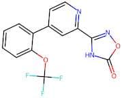 3-[4-(2-Trifluoromethoxy-phenyl)-pyridin-2-yl]-4H-[1,2,4]oxadiazol-5-one