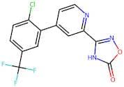 3-[4-(2-Chloro-5-trifluoromethyl-phenyl)-pyridin-2-yl]-4H-[1,2,4]oxadiazol-5-one