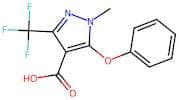 1-Methyl-5-phenoxy-3-trifluoromethyl-1H-pyrazole-4-carboxylic acid