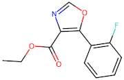 5-(2-Fluoro-phenyl)-oxazole-4-carboxylic acid ethyl ester