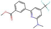 3-(6-Dimethylamino-4-trifluoromethyl-pyridin-2-yl)-benzoic acid methyl ester