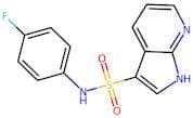 1H-Pyrrolo[2,3-b]pyridine-3-sulfonic acid (4-fluoro-phenyl)-amide