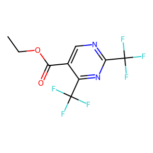 2,4-Bis-trifluoromethyl-pyrimidine-5-carboxylic acid ethyl ester