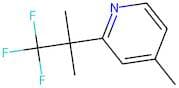 4-Methyl-2-(1,1,1-trifluoro-2-methylpropan-2-yl)pyridine