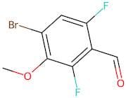 4-Bromo-2,6-difluoro-3-methoxybenzaldehyde