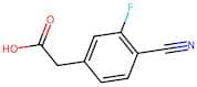 (4-Cyano-3-fluorophenyl)acetic acid